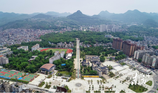 劉禹錫文化廣場。曾亮超 攝